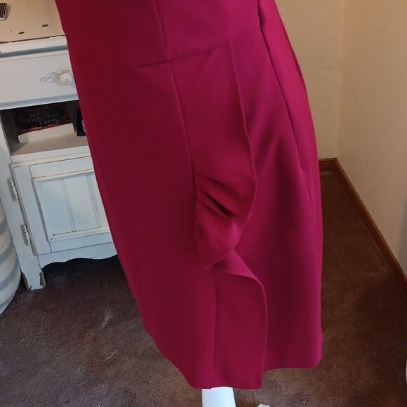 Express Perfect Red Dress, Tomato Girl, Career Professional,  Coastal  Grandma - Picture 4 of 11